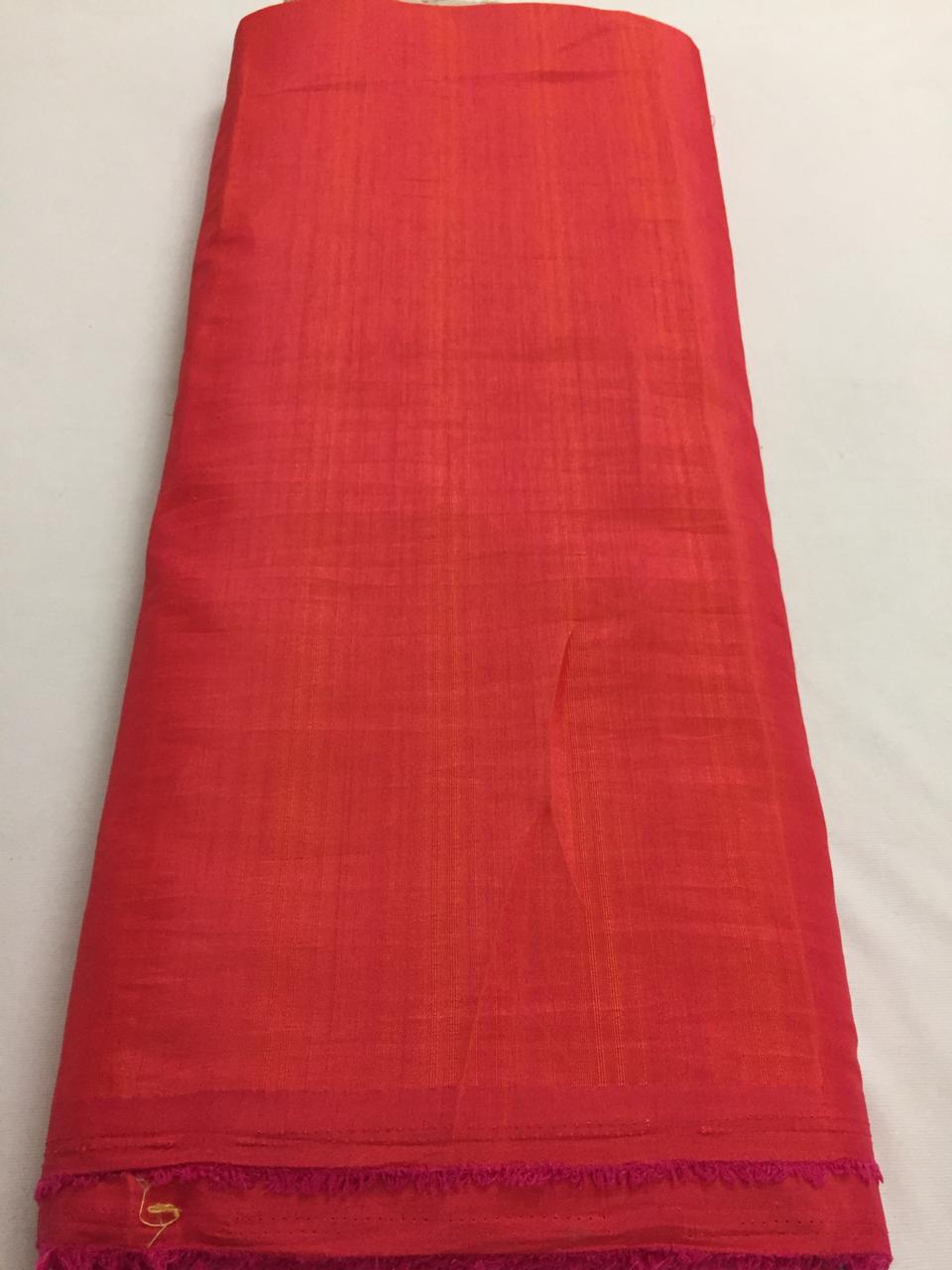 Semi silk fabric