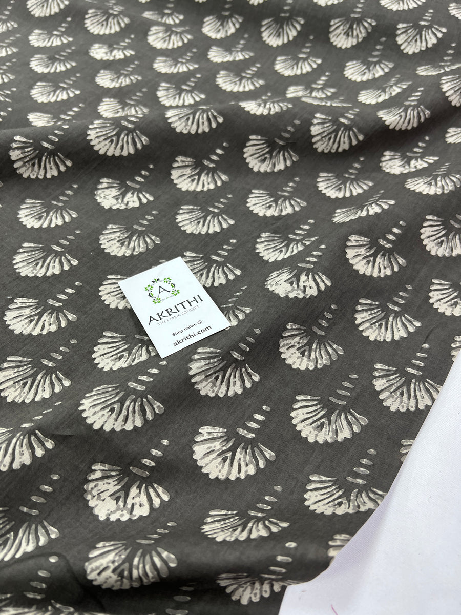 Printed pure cotton fabric