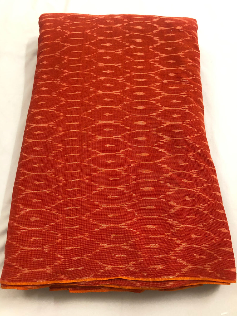 Ikat cotton fabric