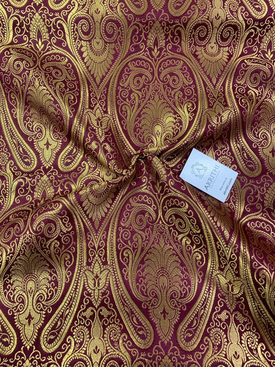 Banarasi brocade fabric