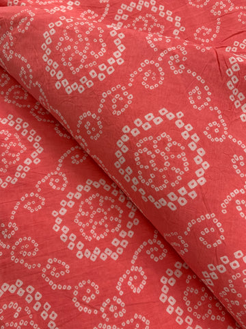 Printed cotton fabric