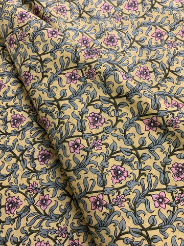 Printed cotton fabric