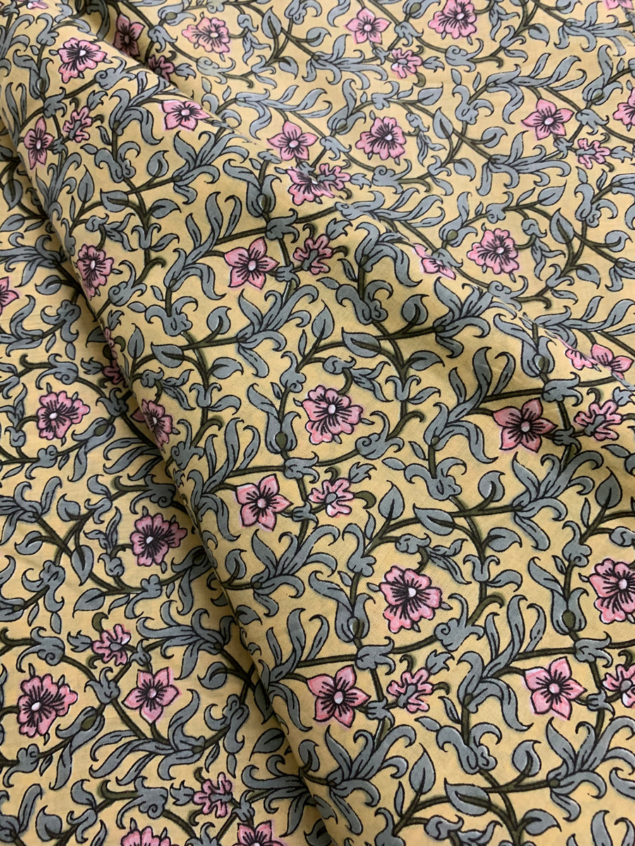 Printed cotton fabric