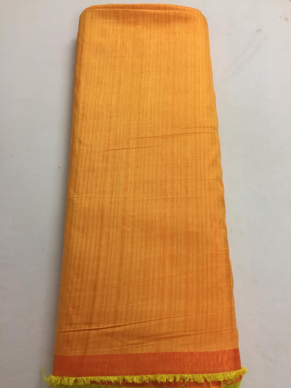 Semi silk fabric