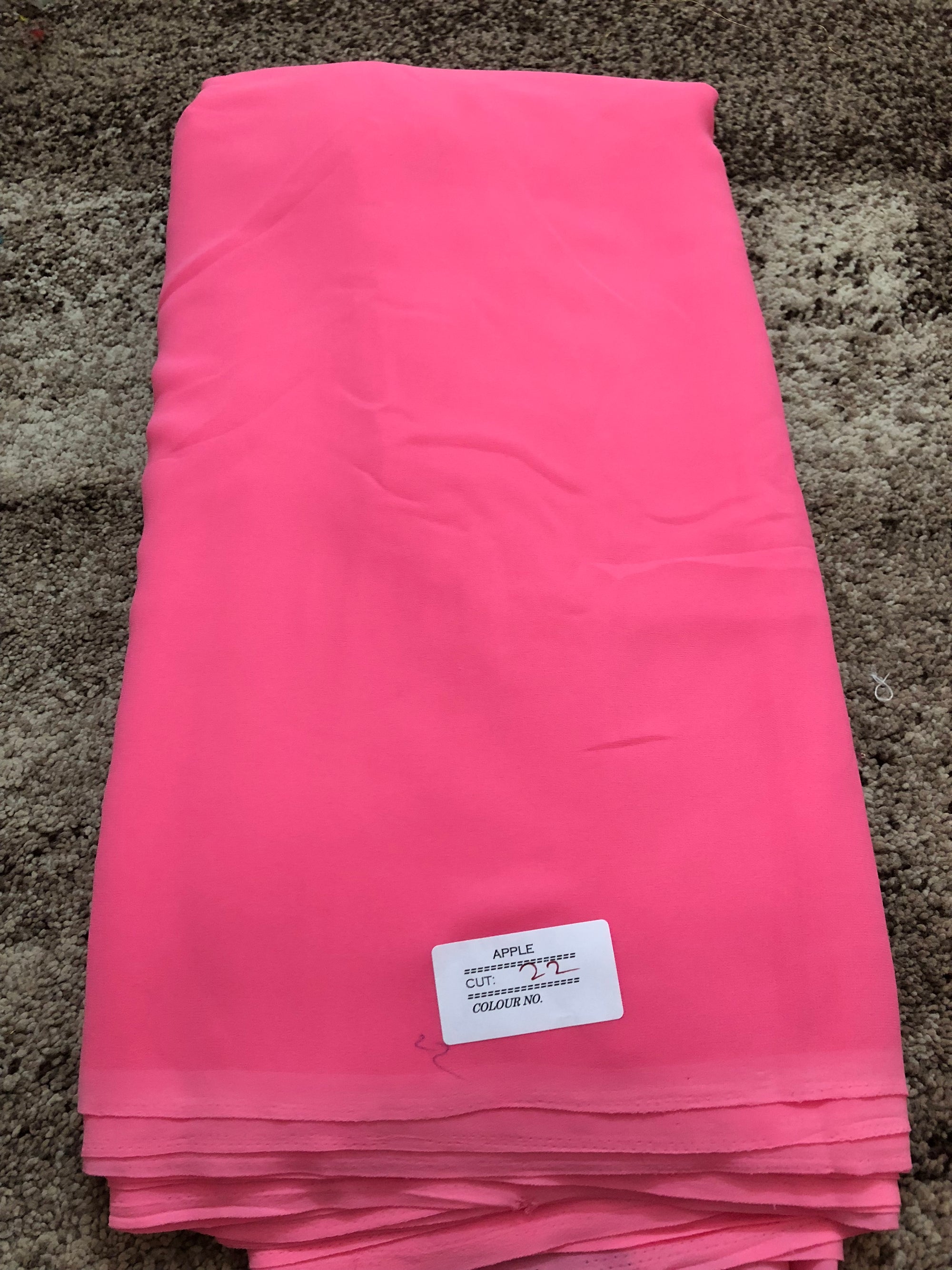 PLAIN GEORGETTE FABRIC