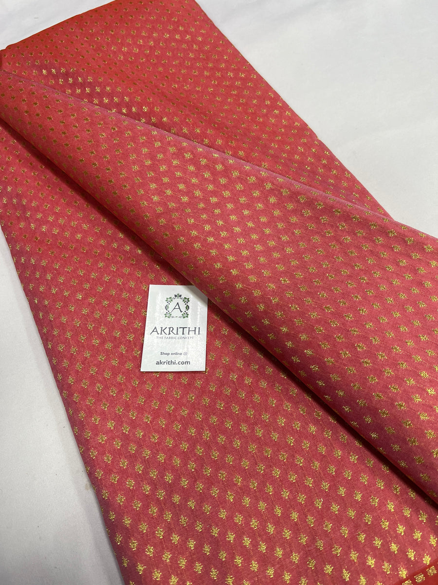 Banarasi pauri butti brocade fabric