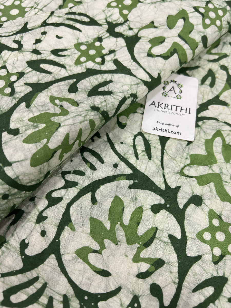 Batik pure cotton fabric