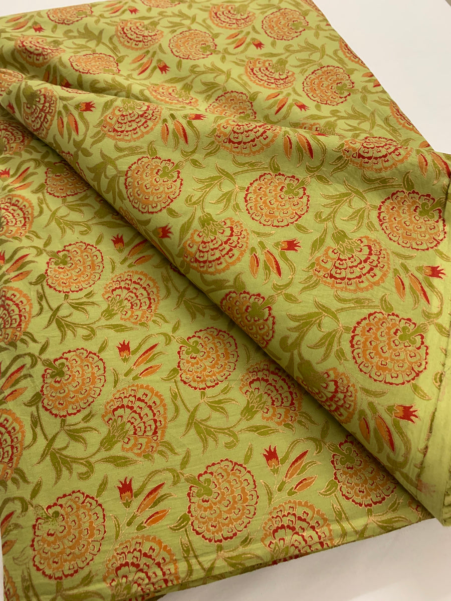 Printed cotton fabric