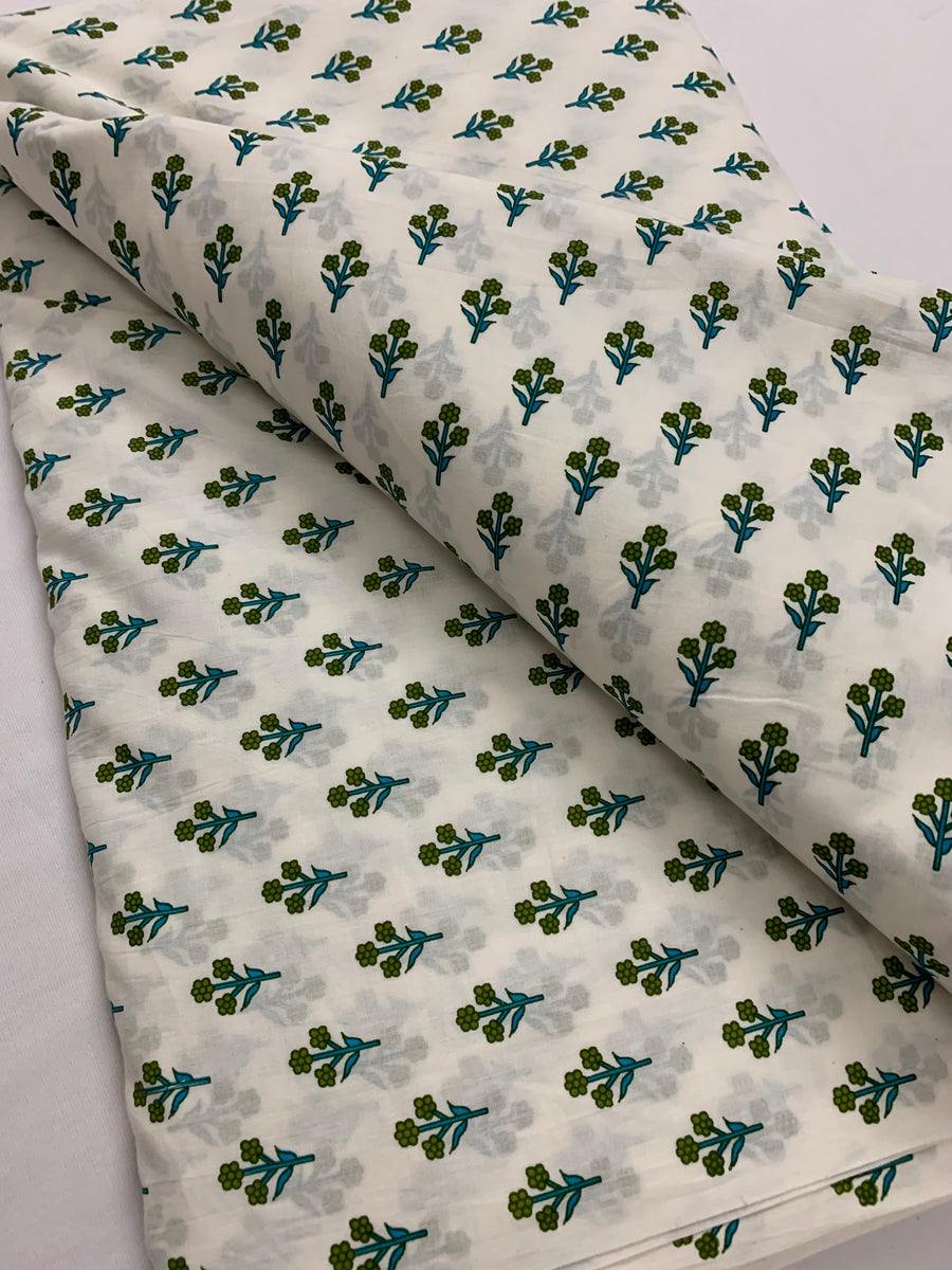 Printed cotton fabric