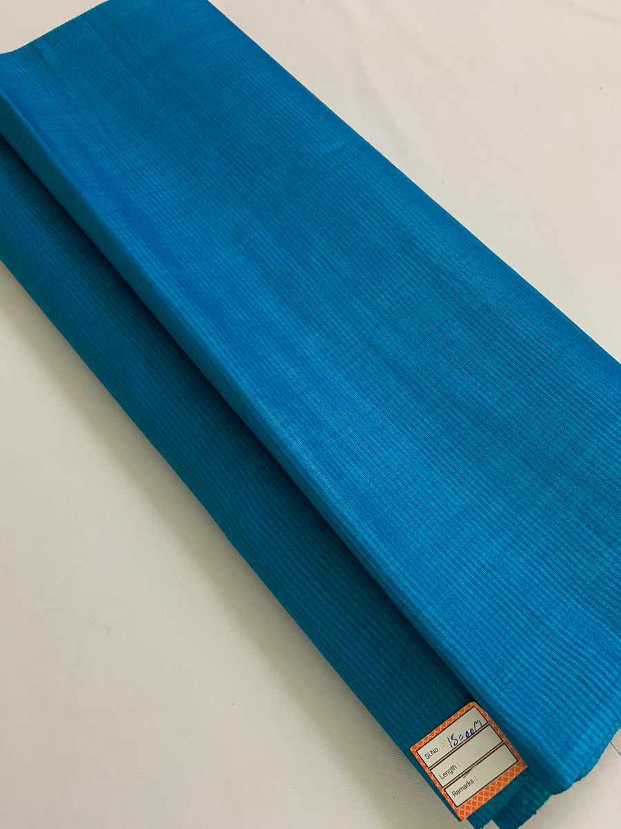 Striped Pure Tussar silk fabric