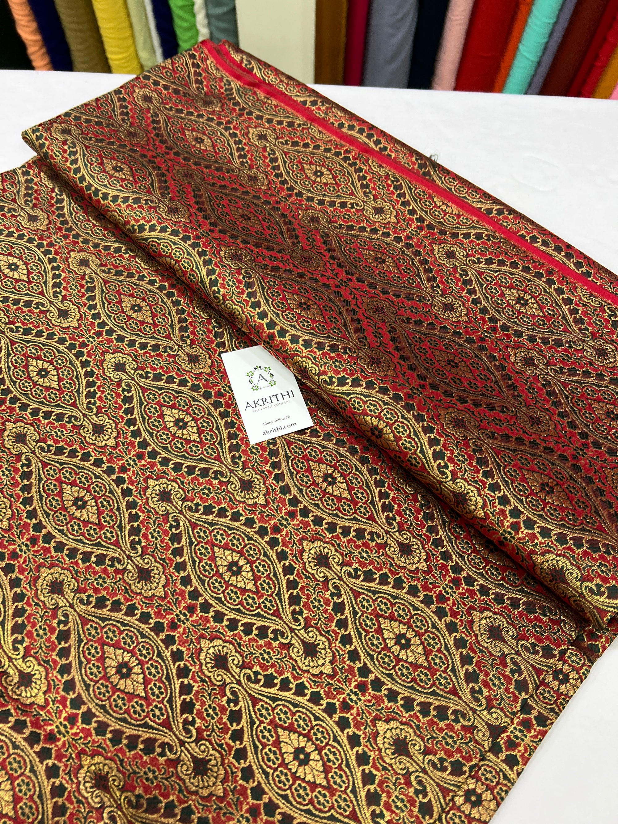 Banarasi brocade fabric