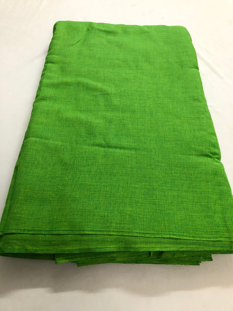 Plain cotton fabric