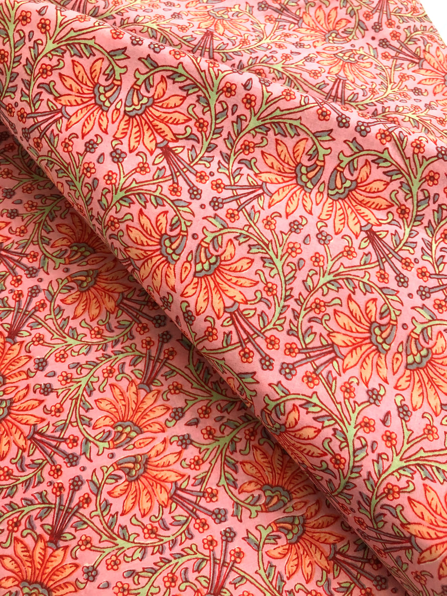 Printed cotton fabric