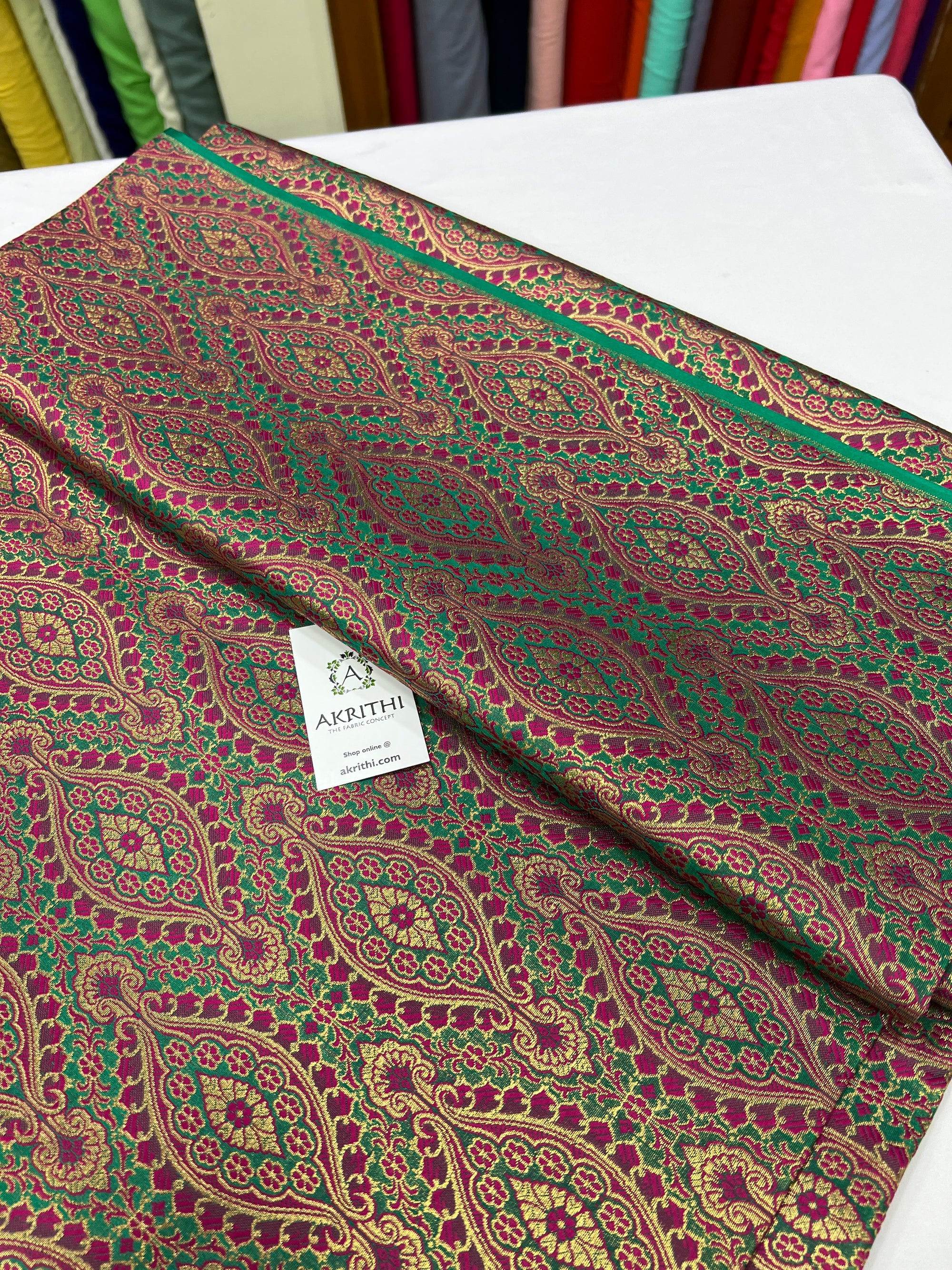 Banarasi brocade fabric