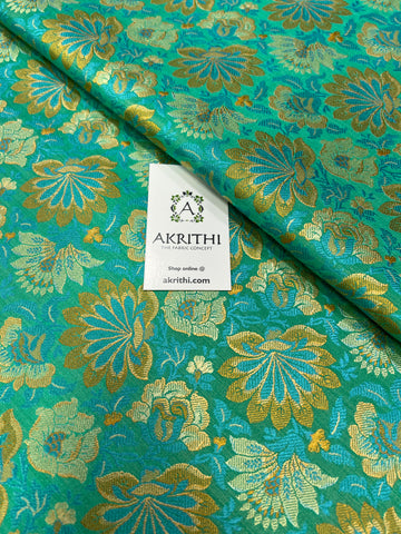 Handloom Banarasi brocade fabric