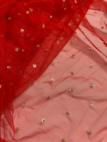 Butti net dupatta