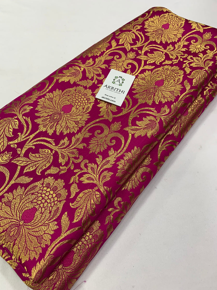 Banarasi brocade fabric