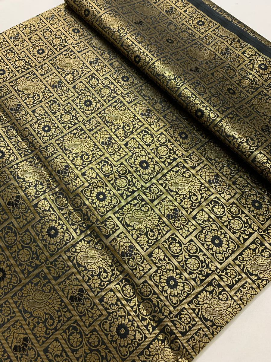 Banarasi brocade fabric 1.4 metres cut