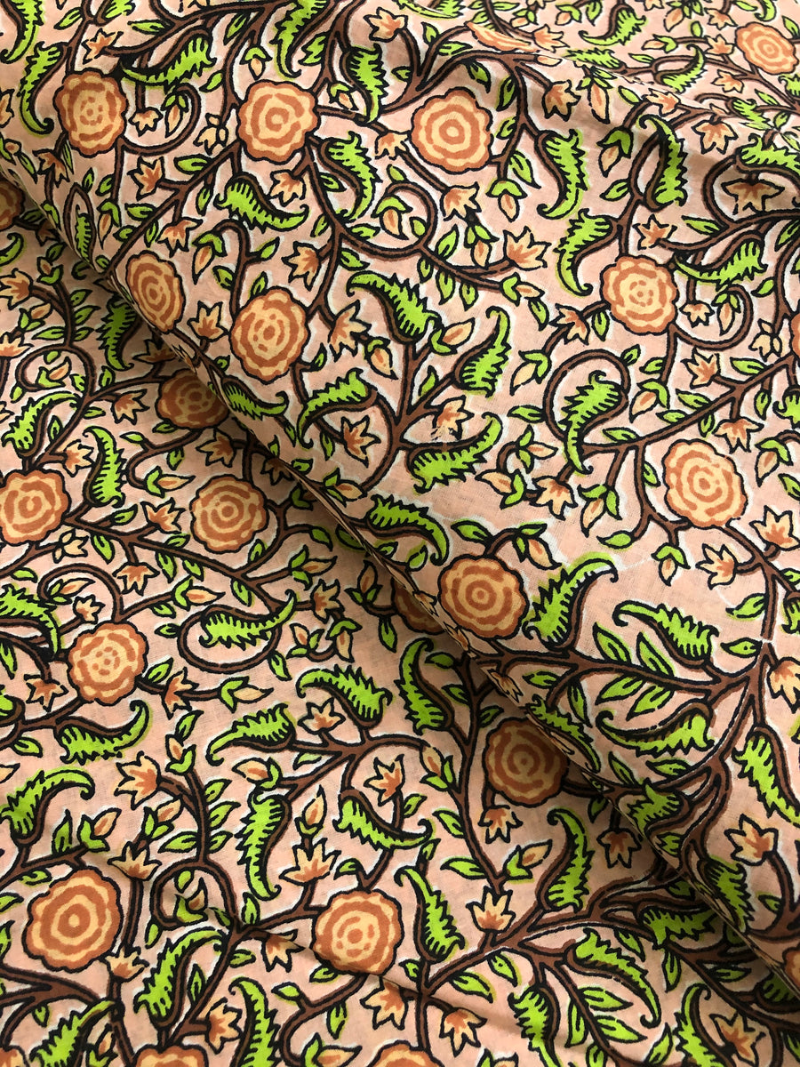 Printed cotton fabric