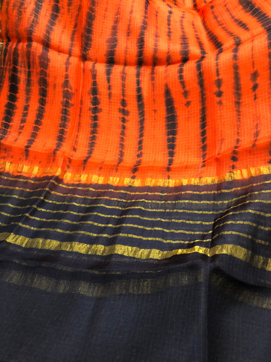 Tie and dye pure silk Kota Dupatta