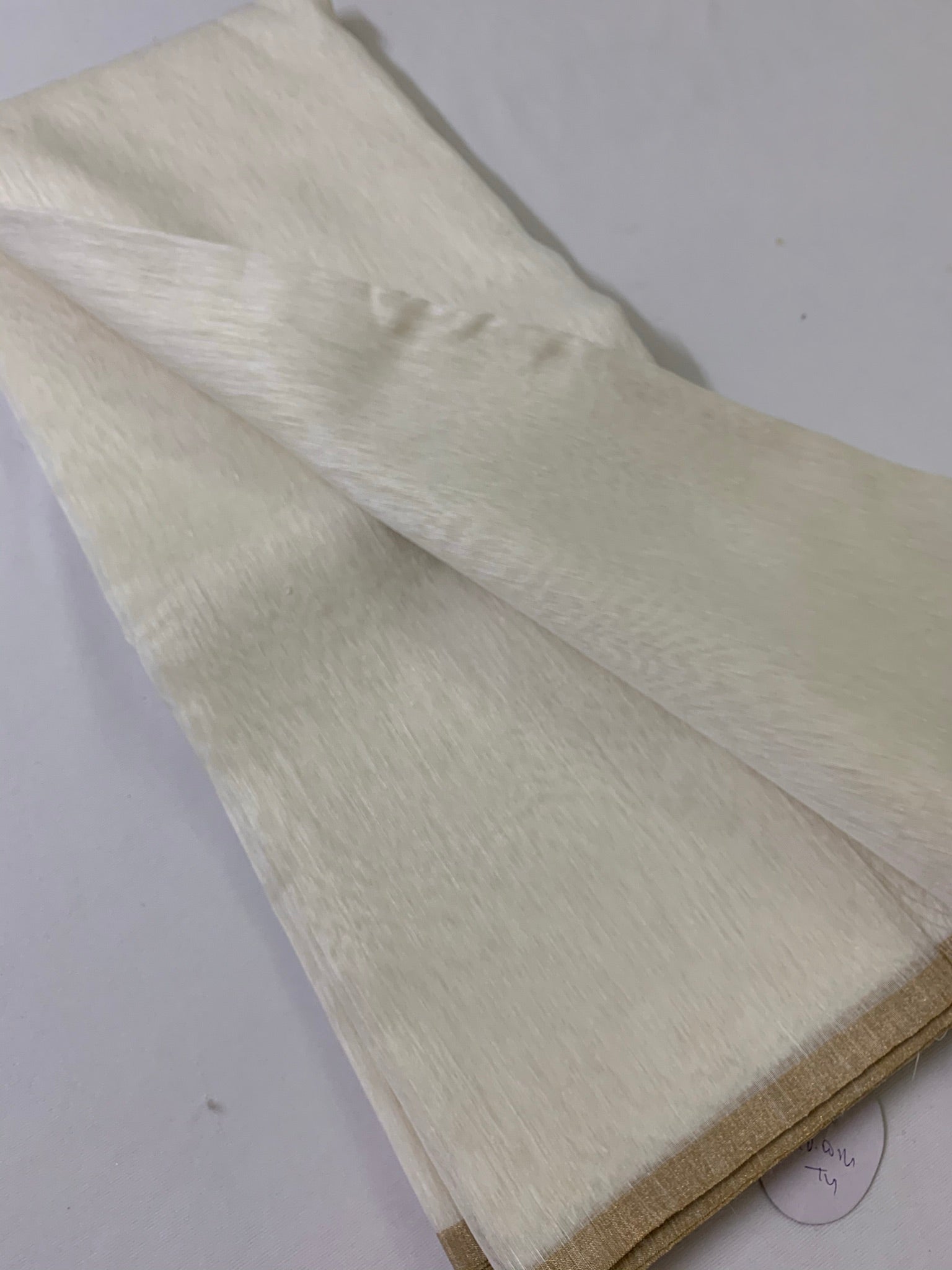 Pure linen silk fabric