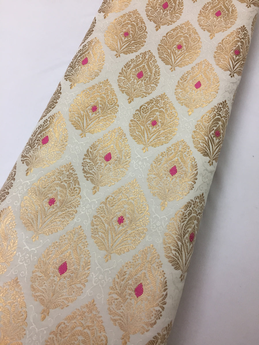 Banarasi brocade fabric 45 cms cut