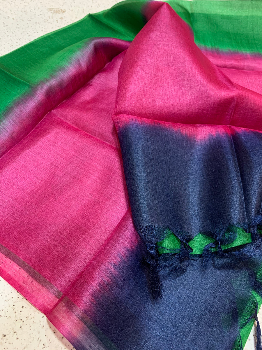 Pure tussar silk dupatta