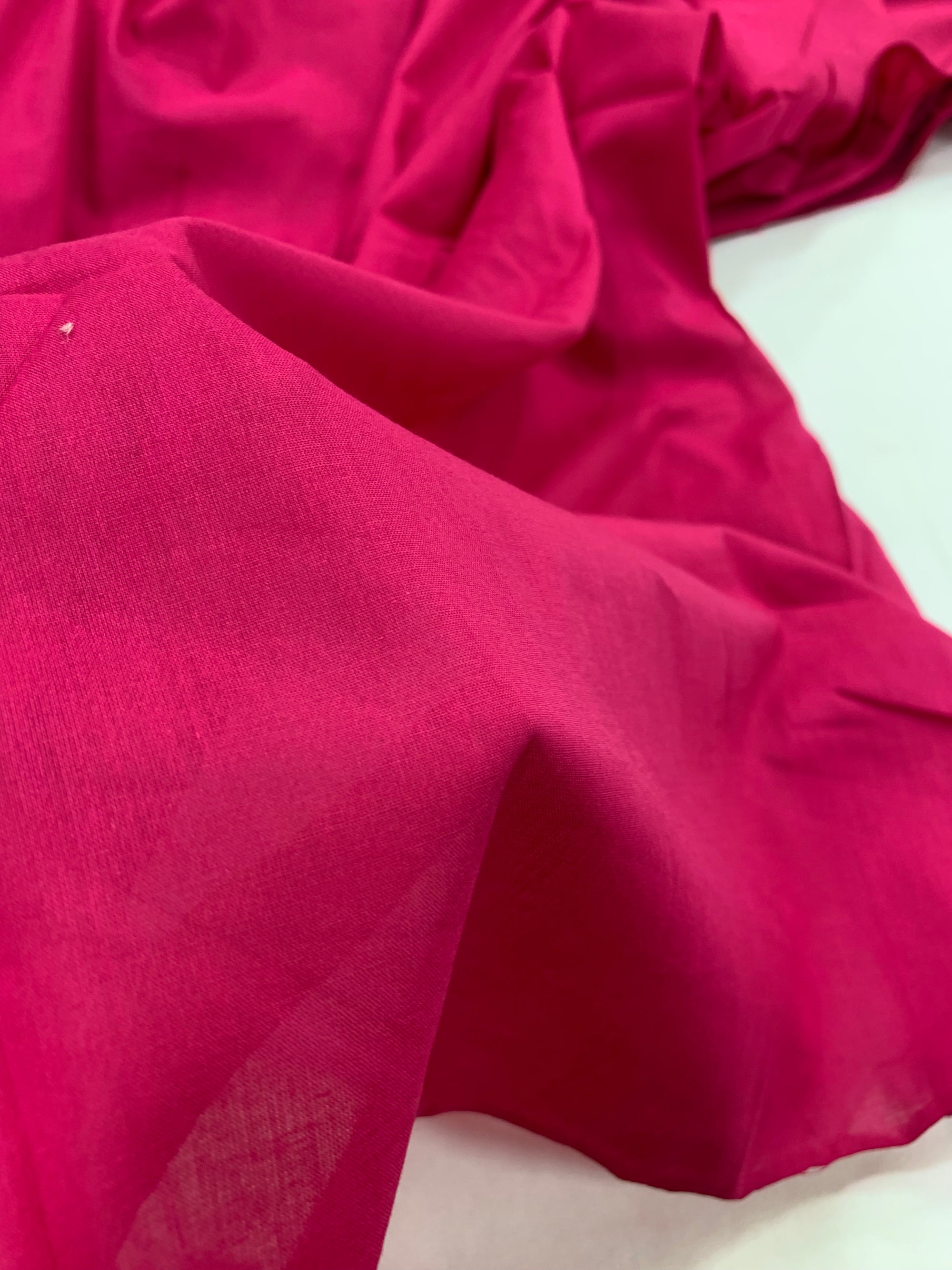 Plain pure mul cotton fabric