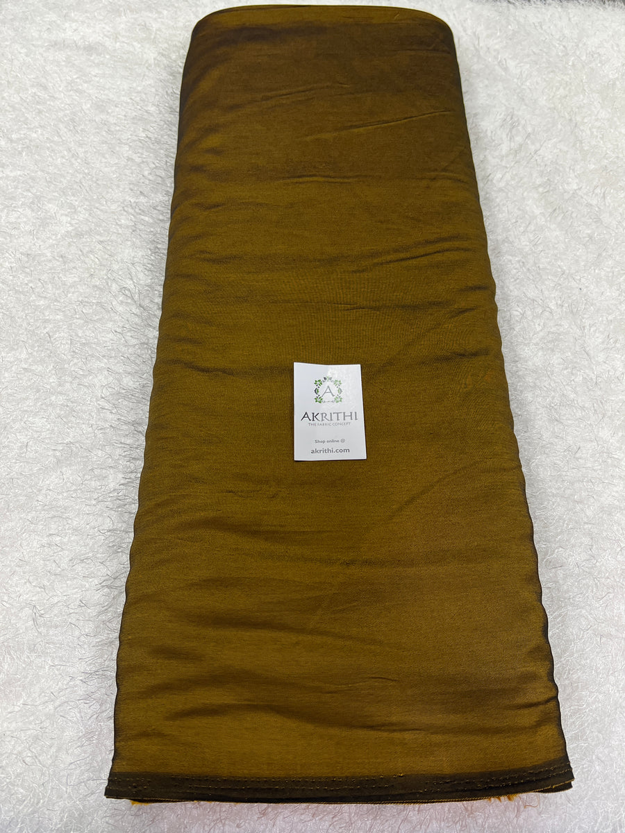 Dual tone Semi silk fabric
