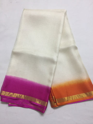 Multishaded Pure kota silk saree