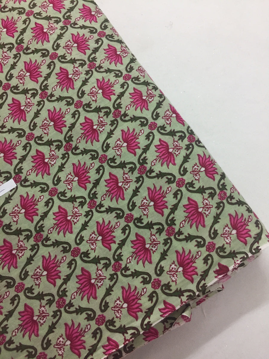 Printed cotton fabric