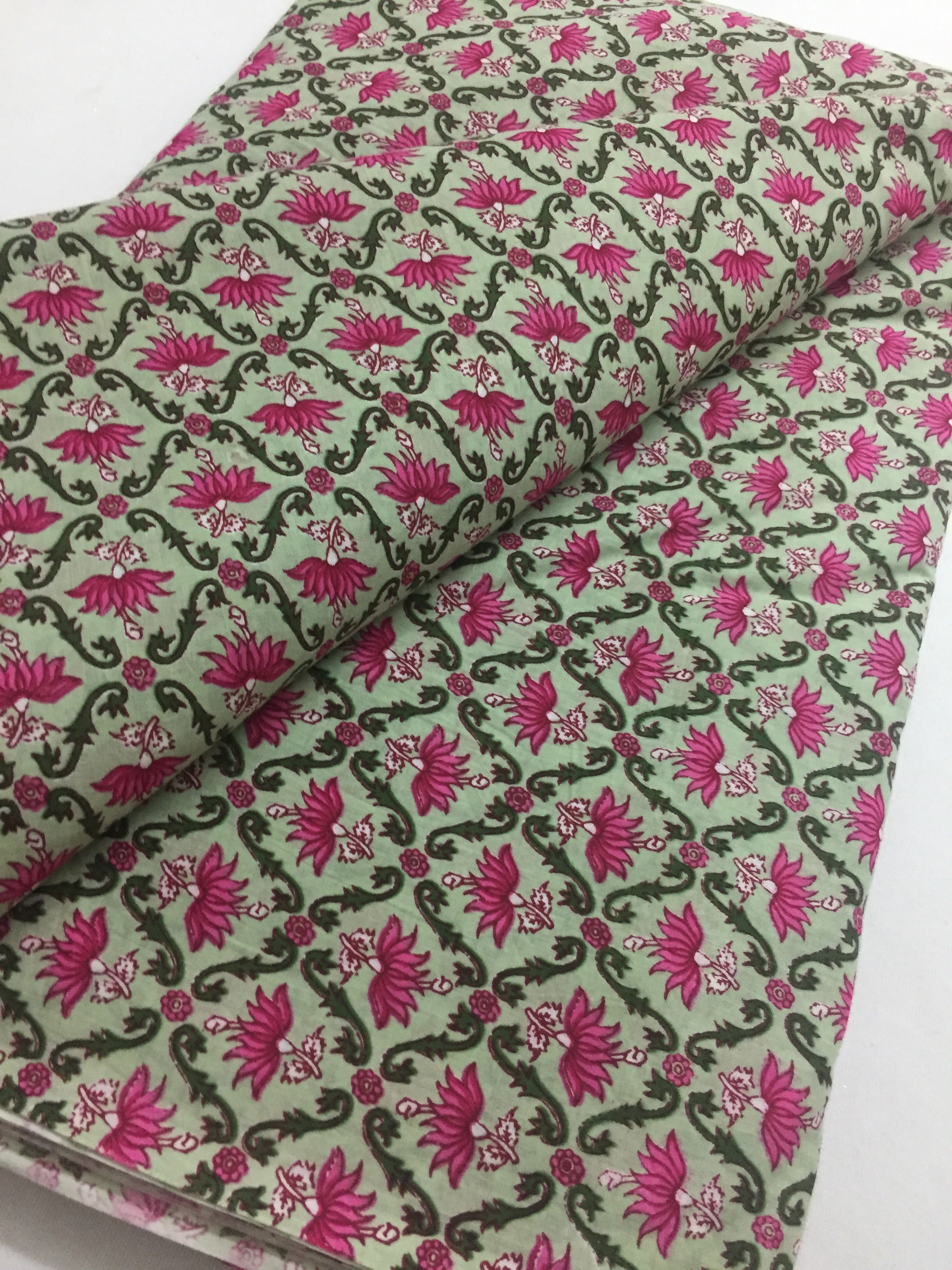 Buy pure cotton fabrics online | Plain cotton and printed cotton fabri ...