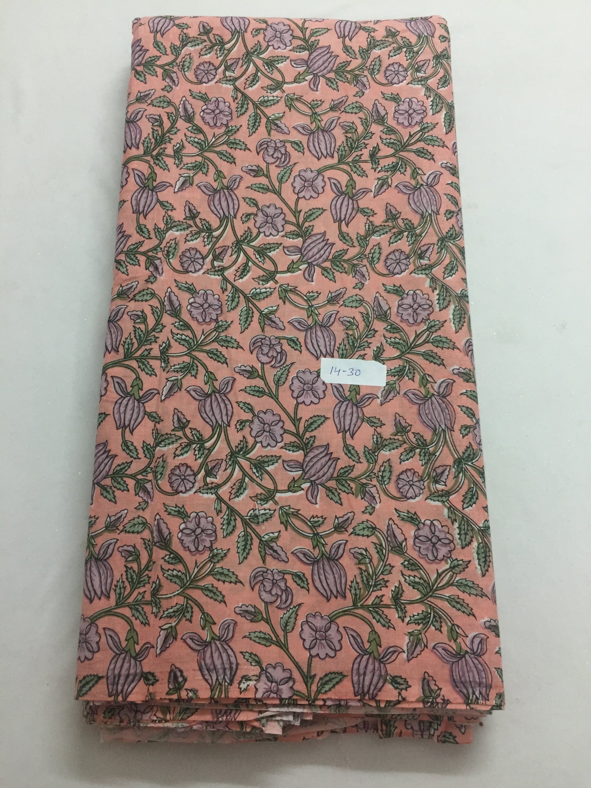 Printed cotton fabric