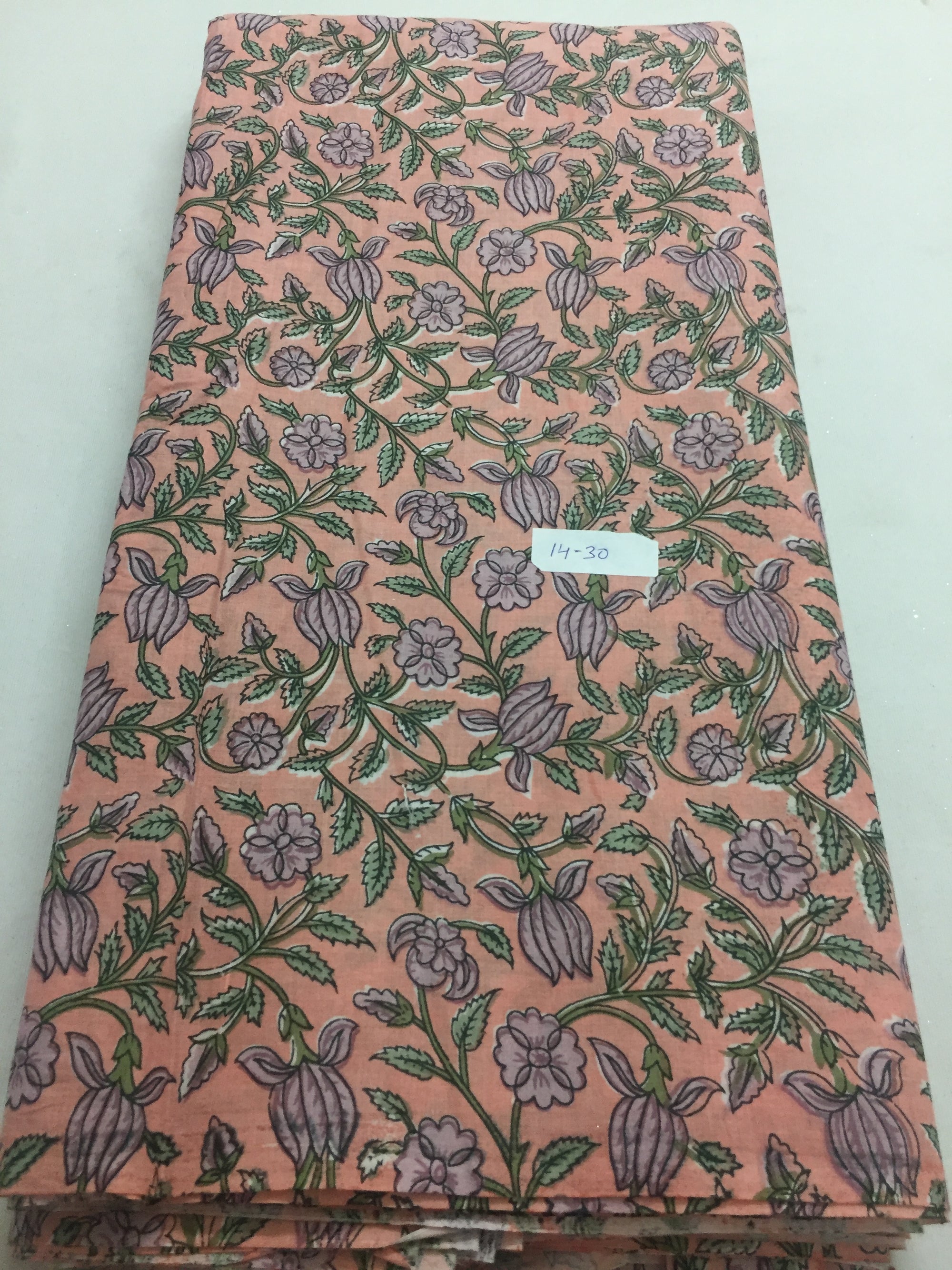 Printed cotton fabric