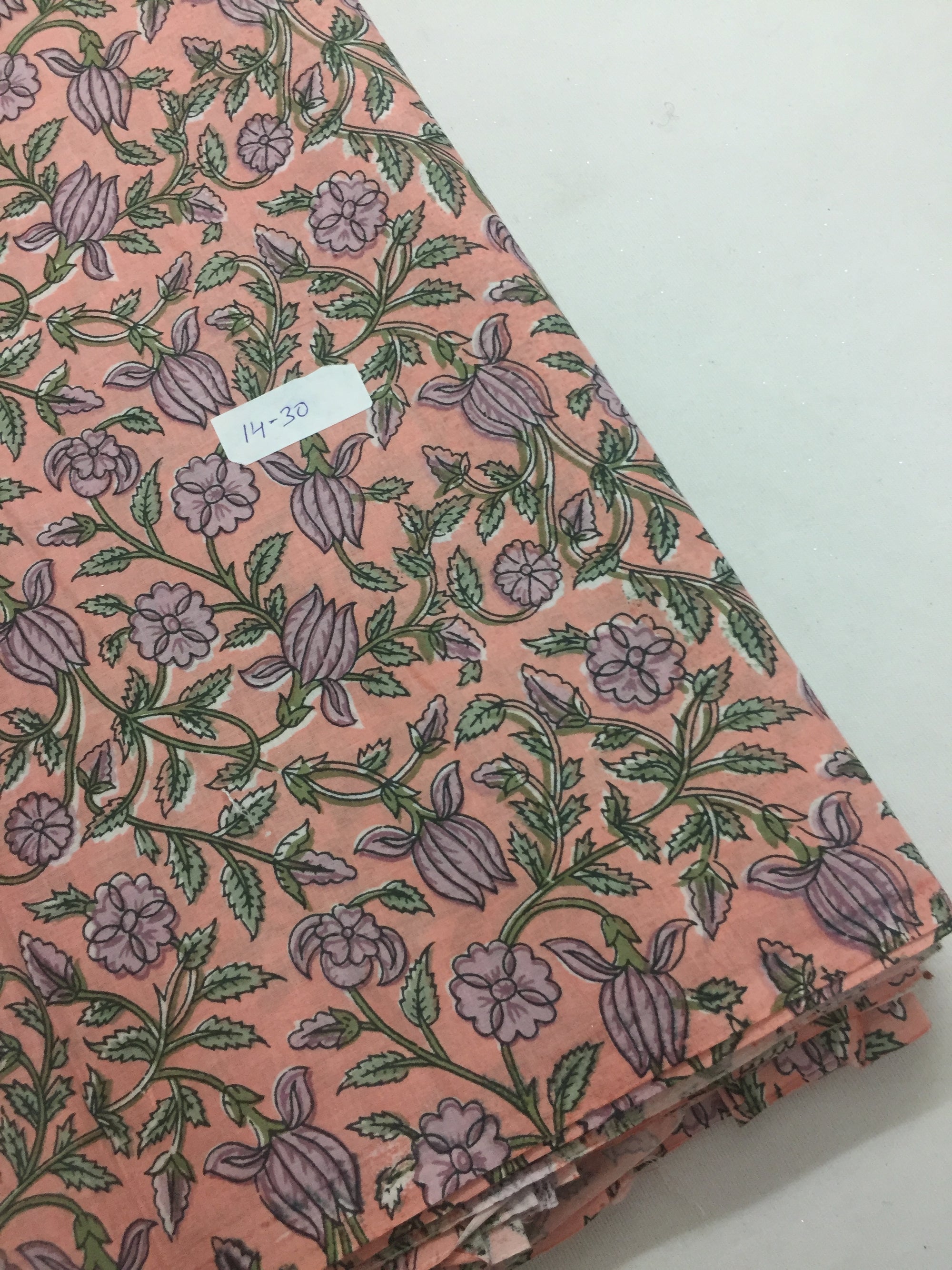 Printed cotton fabric