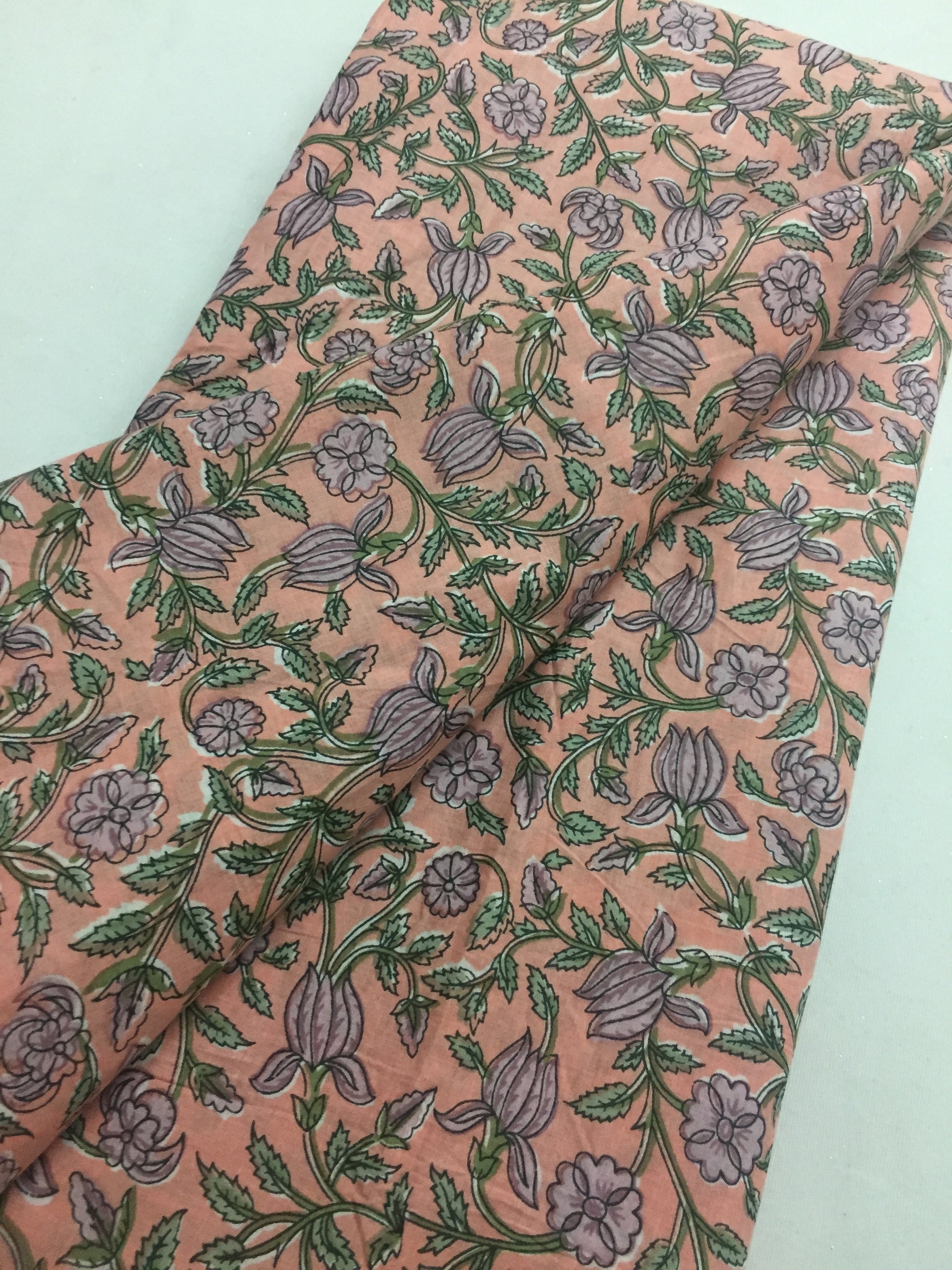 Printed cotton fabric