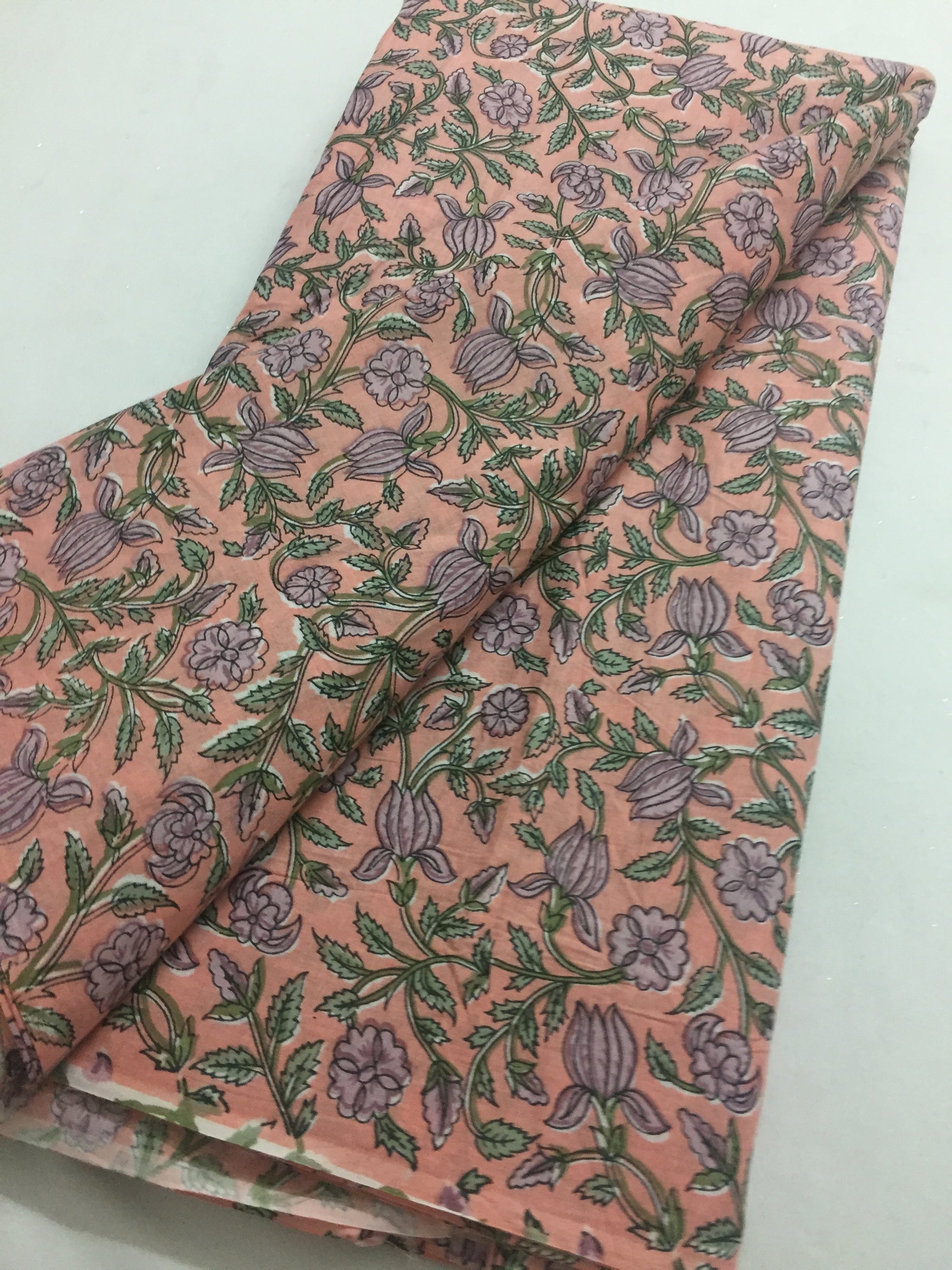 Printed cotton fabric