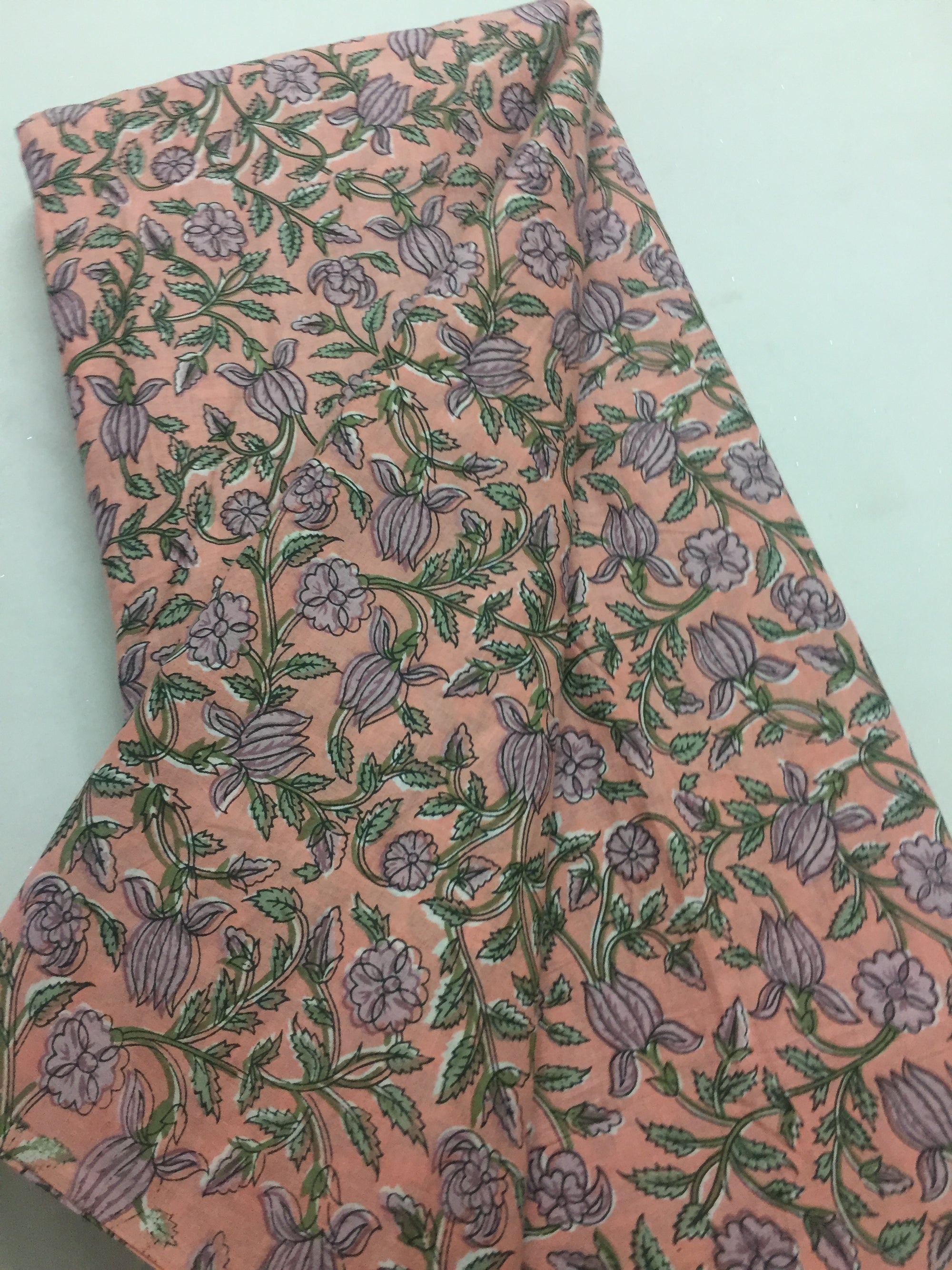 Printed cotton fabric