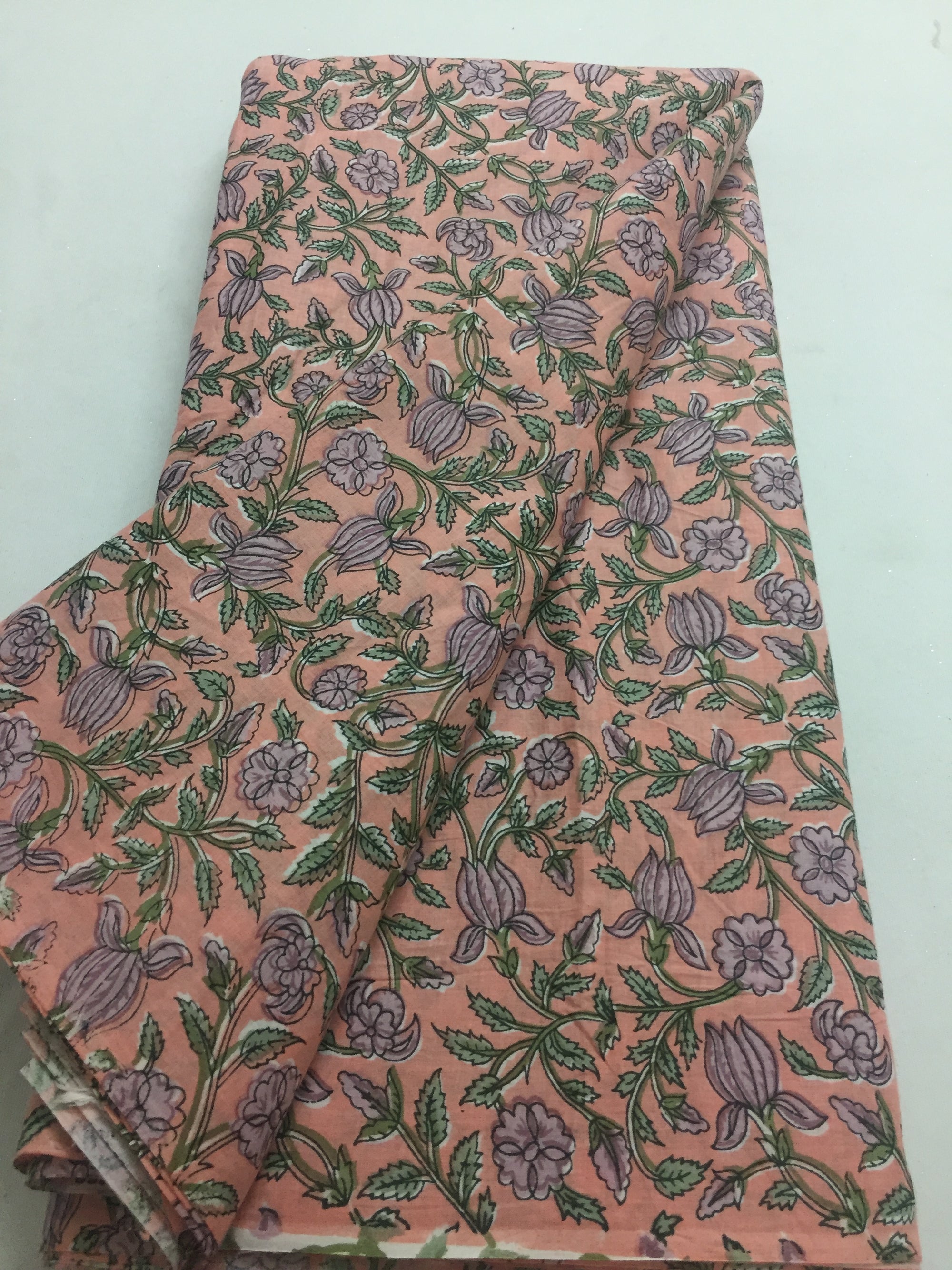 Printed cotton fabric
