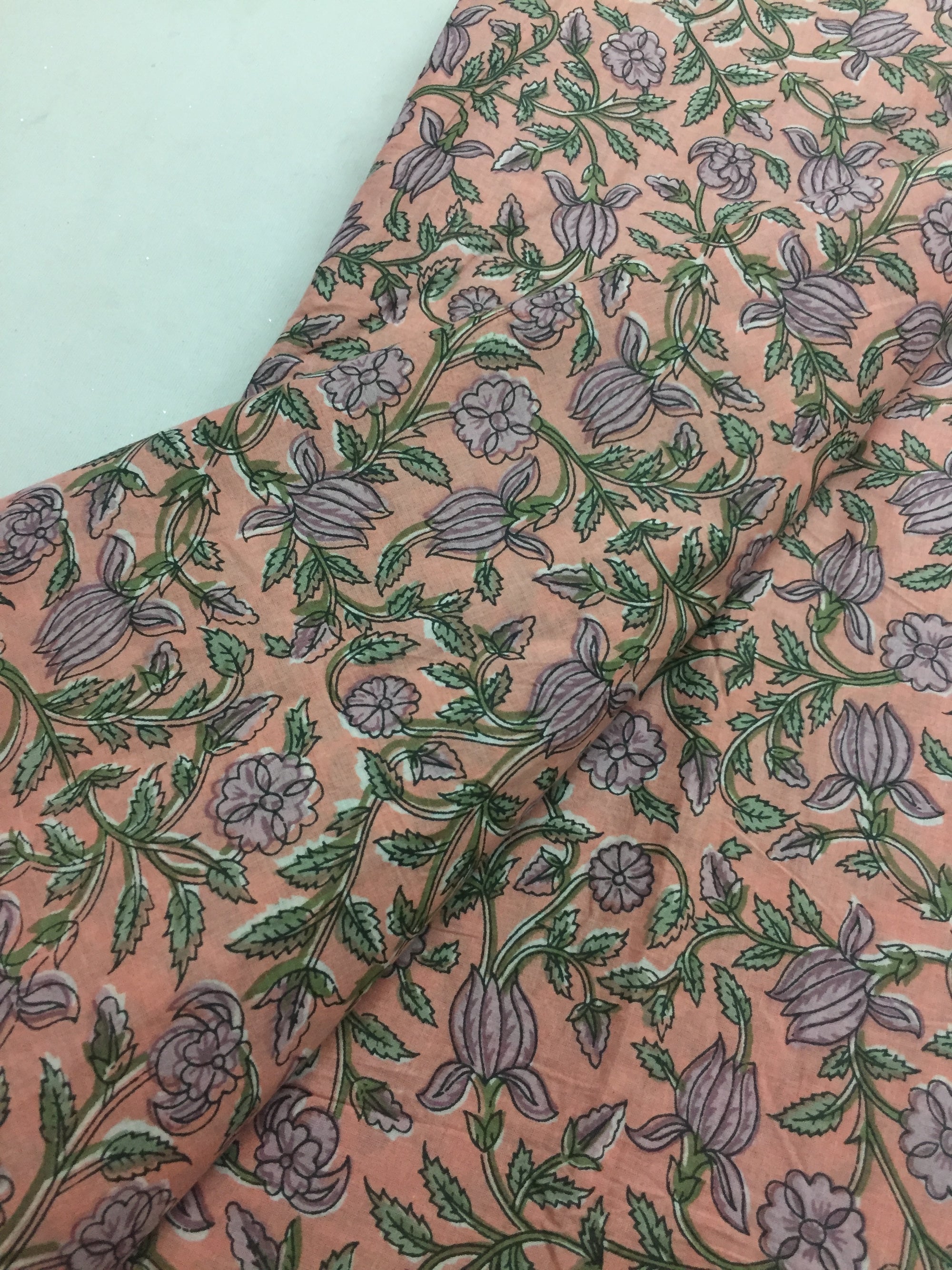 Printed cotton fabric