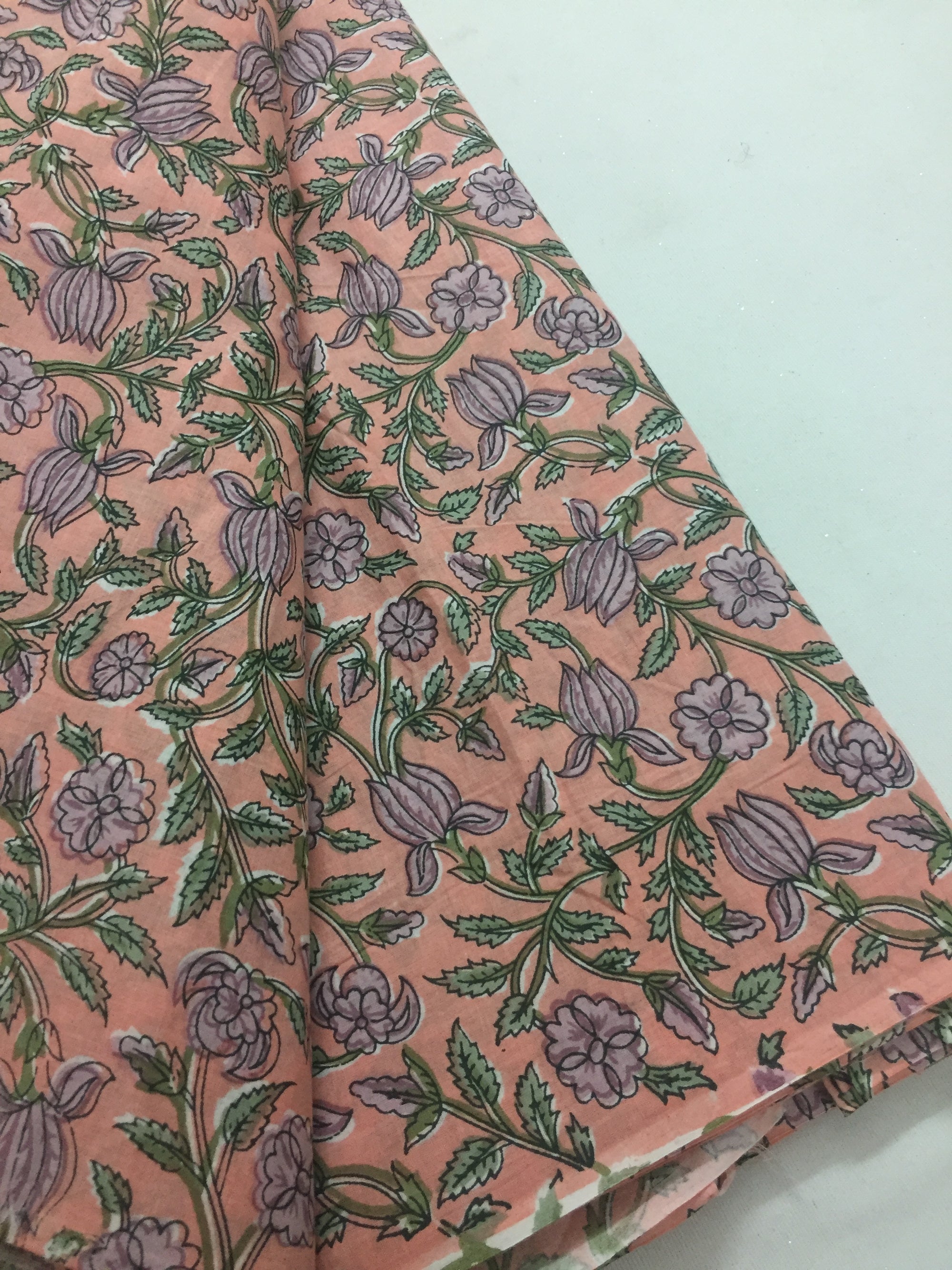 Printed cotton fabric