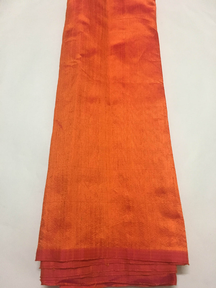 Pure raw silk dual tone (3.9 metres)