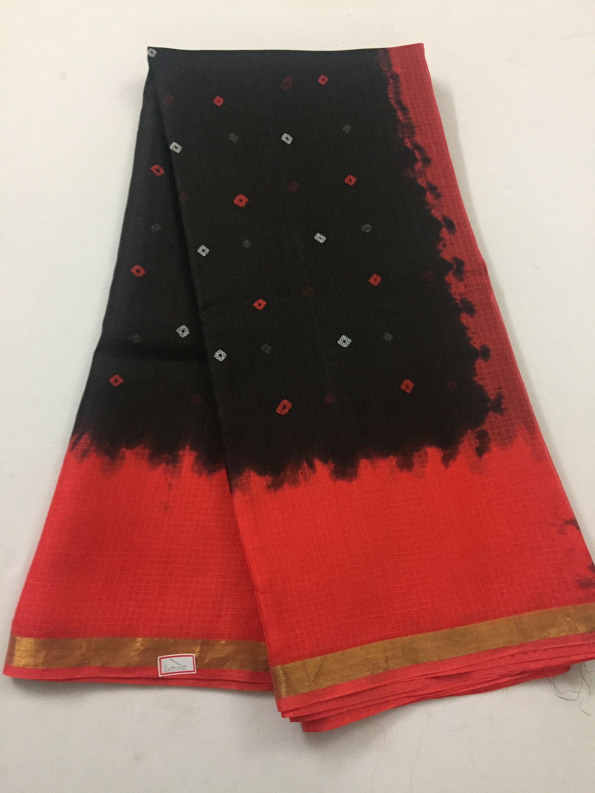 Tie and dye Bandhani pure kota silk saree