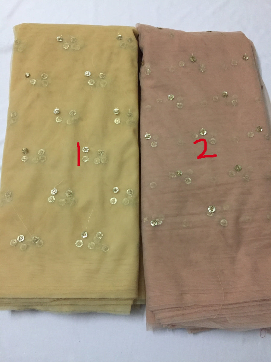 Butti net fabric