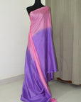 Pure soft silk cross dyed saree