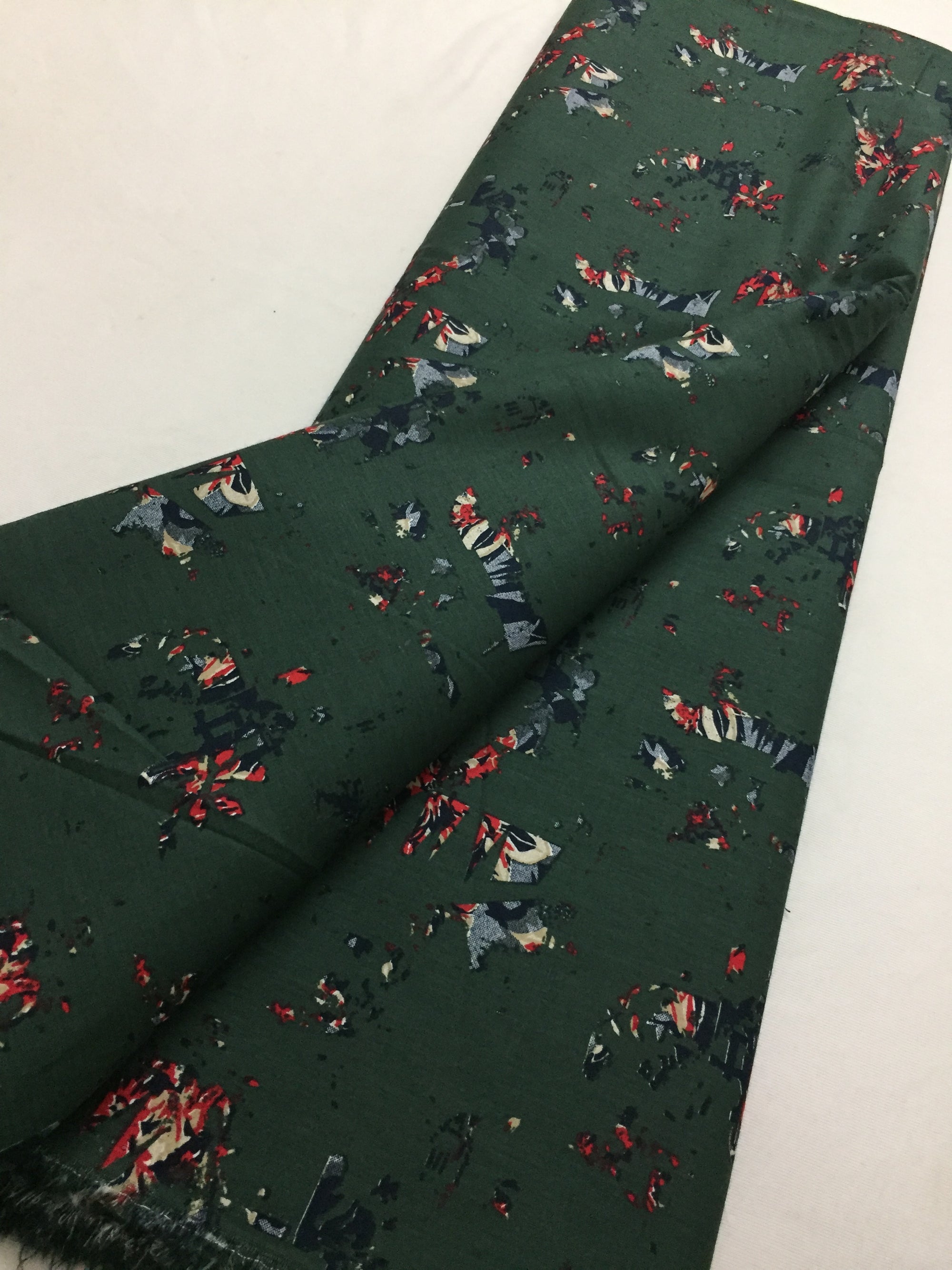 Printed cotton fabric