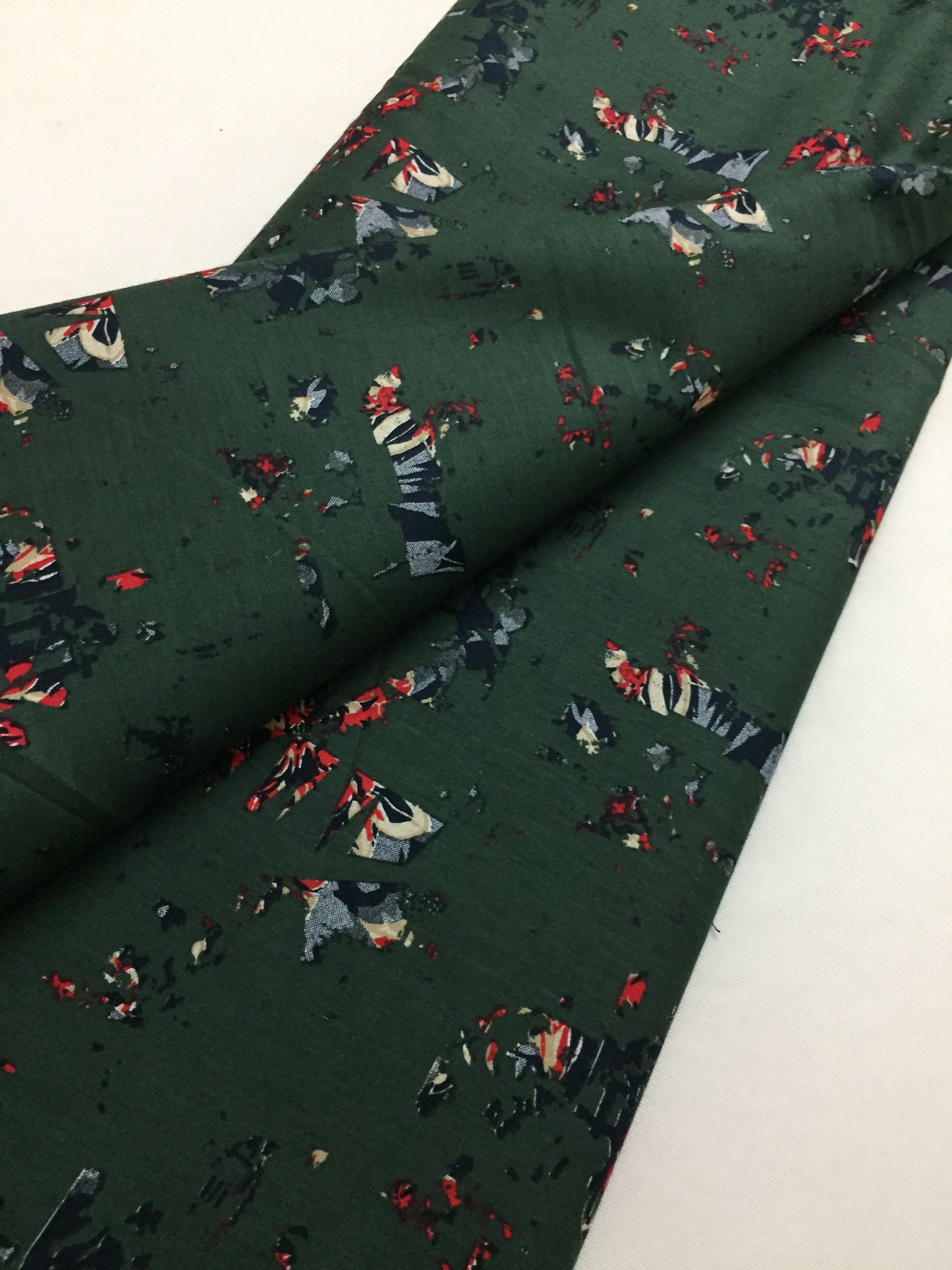 Printed cotton fabric