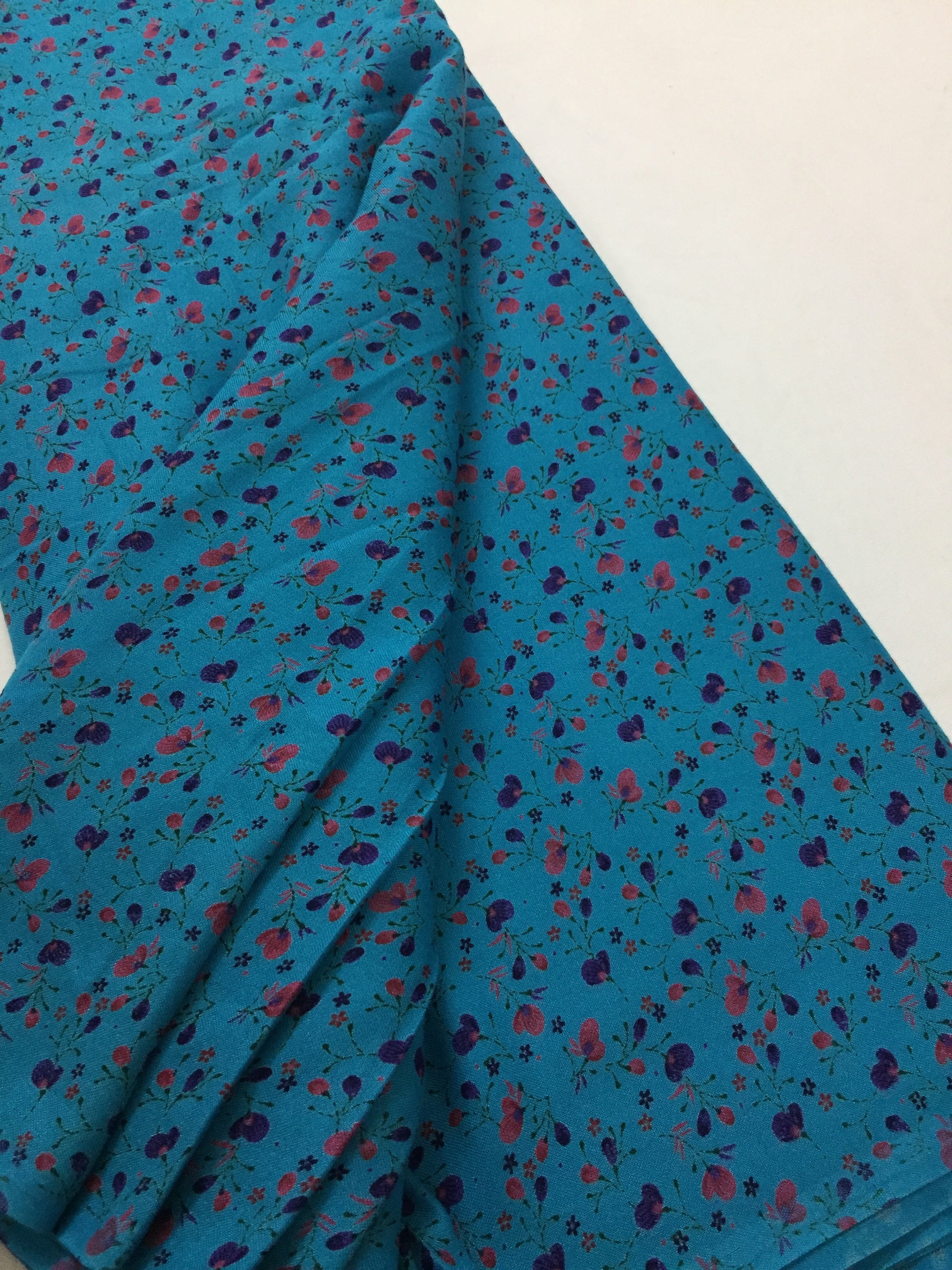 Printed rayon fabric