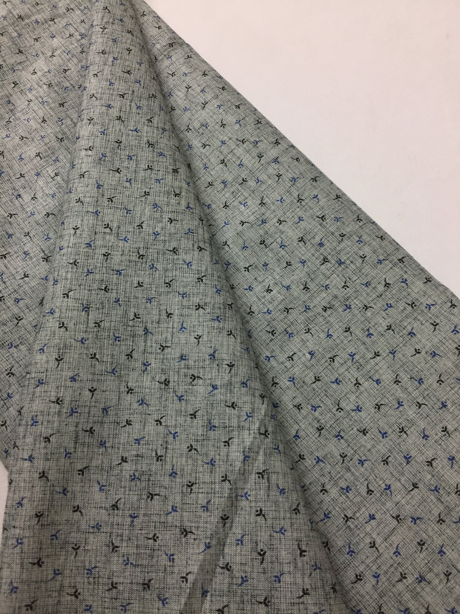 Printed cotton blend fabric