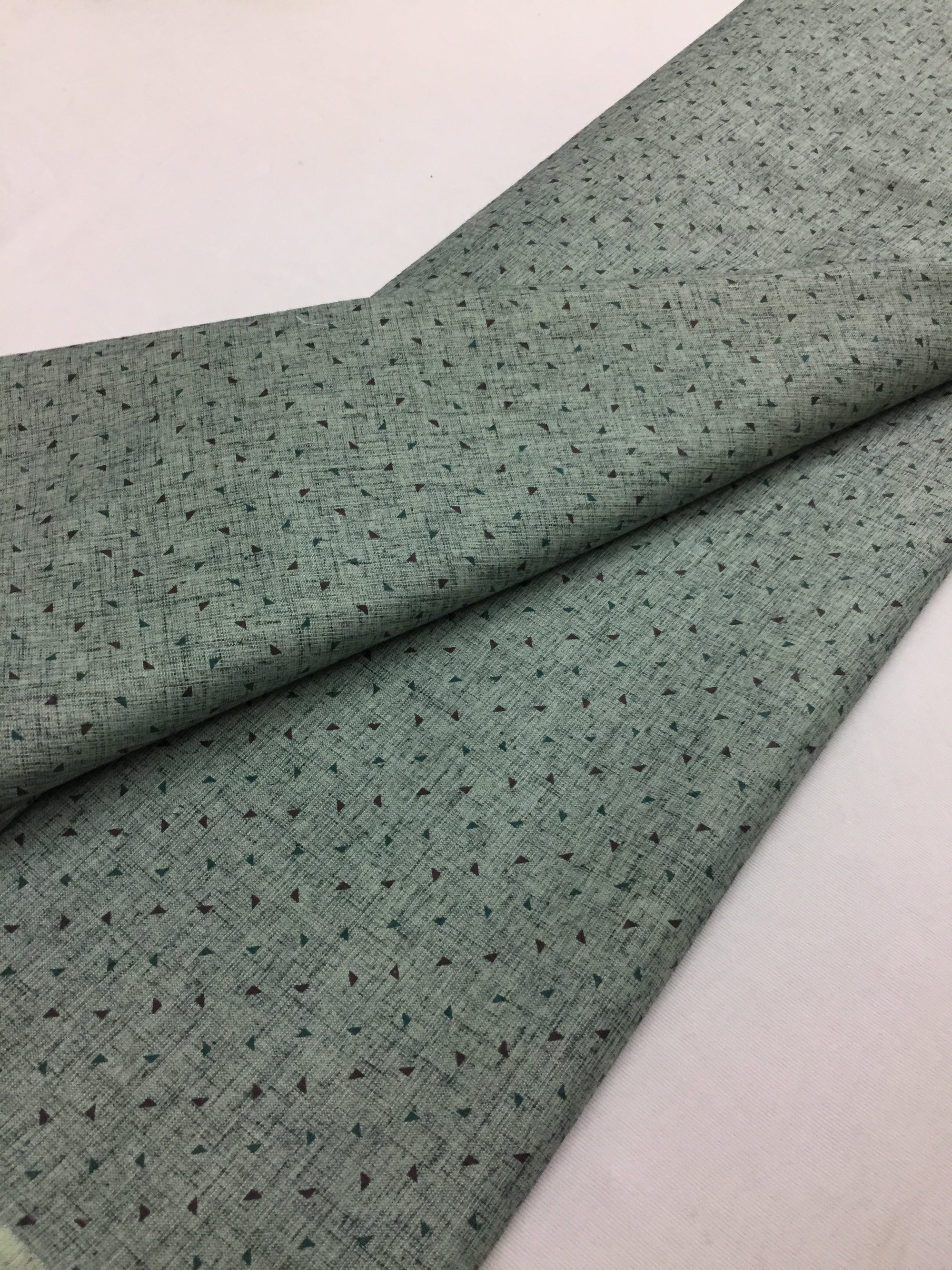 Printed cotton blend fabric